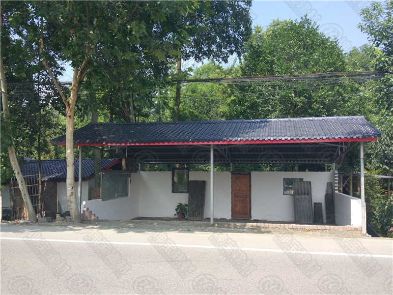 溫江區(qū)府通路政府舊房改造合成樹脂瓦案例